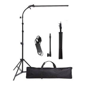 NEW! Photography Studio LED Lighting Kit with Light Stand Bag Soft Tube